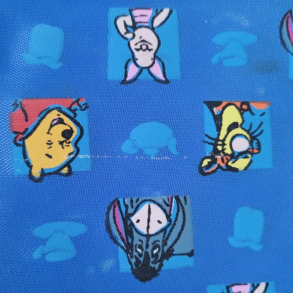 🍁WINNIE THE POOH & FRIENDS Case with zipper closure DISNEY - Picture 5 of 8